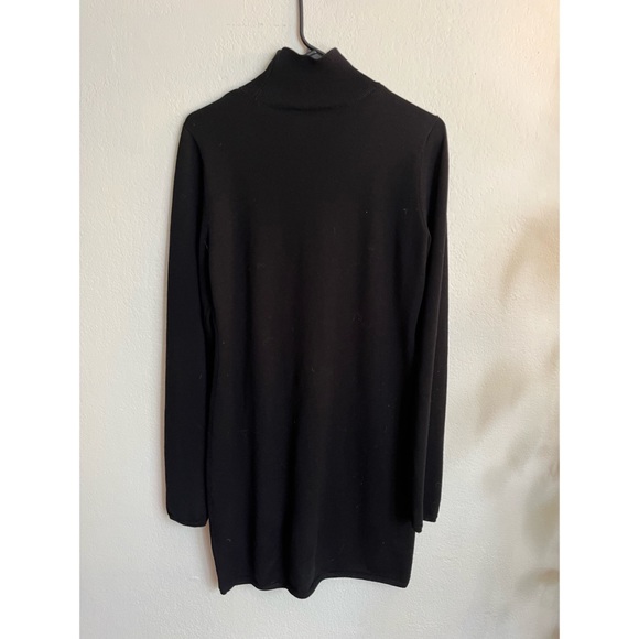 Reformation x Camille Rowe Naiya mockneck wool sweater dress, like new! 🖤 - Picture 2 of 3